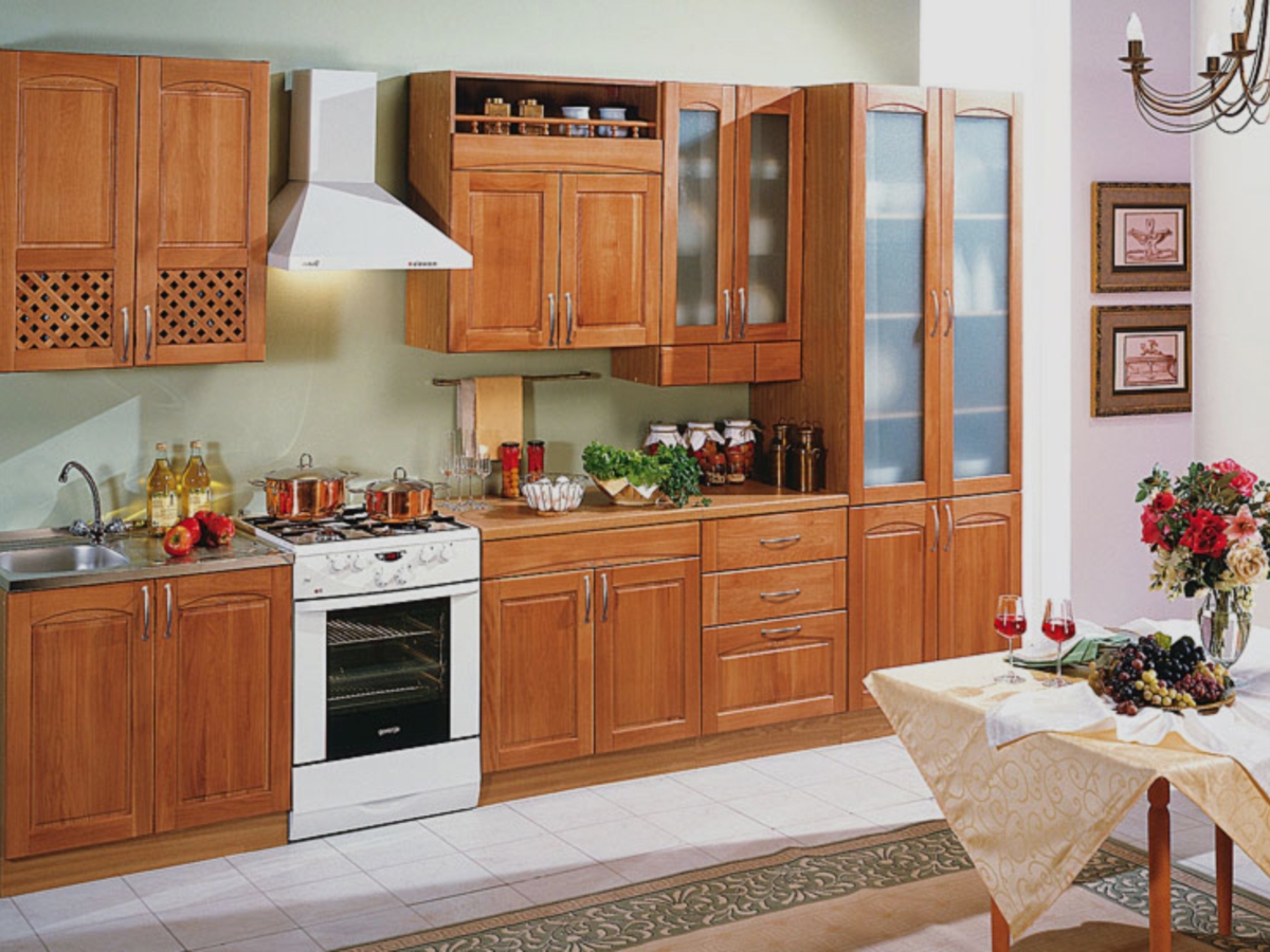 Прямая кухня Леонтия 4 метра